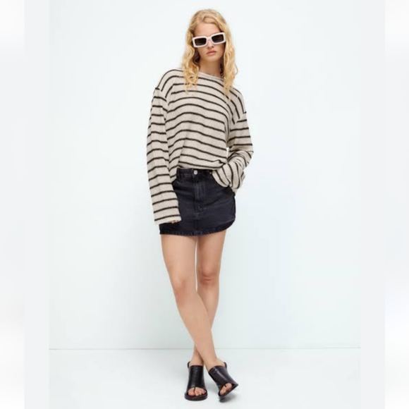 Zara Sweaters - Zara Striped Rustic Sweater